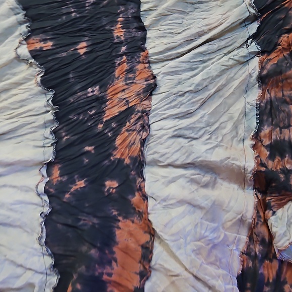 Hand Dyed Beautful Full Maxi Gown Dress - Picture 4 of 8